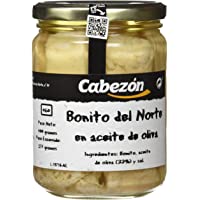Los mejores  - Conservas Cabezón Frasco de Bonito en Aceite - 370 gr - [pack de 6]